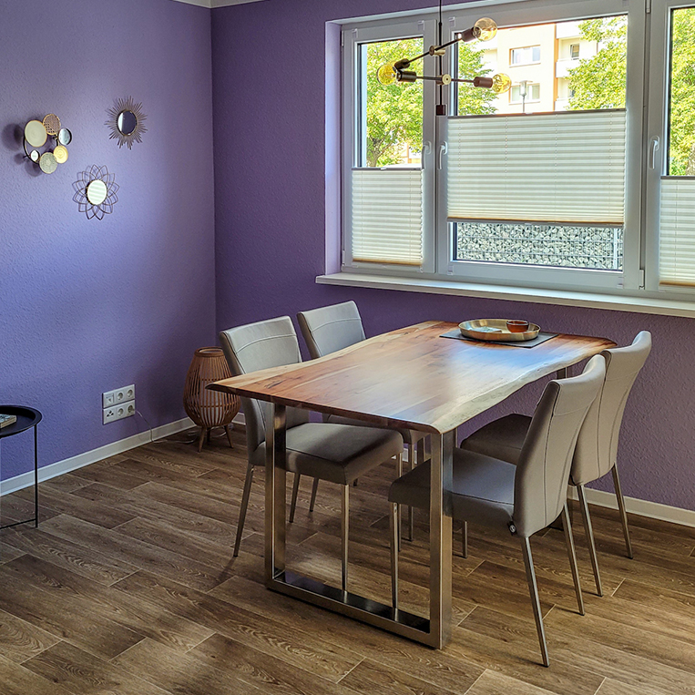 Gästewohnung Stilower Wende Wohnraum/Essbereich